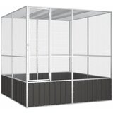 vidaXL Kavez za ptice antracit 213 5x217 5x211 5 cm pocinčani čelik Cijene
