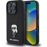 Originalen ovitek iPhone 16 Pro - Glitter IML NFT Iconic - črn ovitek z bleščicami- KLHCP16LGKNPSK, (21643038)