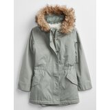 GAP Kids insulated jacket parka with hood - Girls Cene