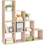 XORA regal 149/150/35 cm barve hrasta Cene