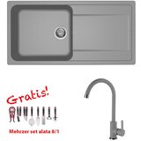 ELLECI Set Life 480 + slavina C01 Cemento | shoptok.hr