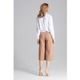 Figl Ženske hlače M655 bijele | smeđa | krema Cene