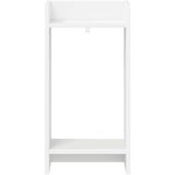  Stalak za biljke s policom 2 pcs Bijeli 30 x 30 x 60 cm | shoptok.hr