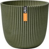  Kroglast cvetlični lonec Indoor "Groove" 13x12 cm - zelena Cene