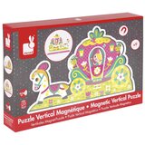 Janod vertikalna lesena sestavljanka princeska | Shoptok.si