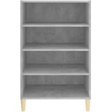 vidaXL Komoda betonsko siva 57x35x90 cm iverna plošča, (20622555) | Shoptok.si