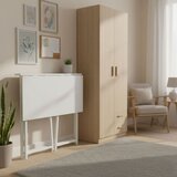 ModernHome sklopivi stol 80 × 45 cm za laptop – bijeli | shoptok.hr