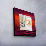 Atelier Del Sofa Zidno ogledalo MA-074, 50x50cm, šareno Cijene