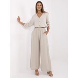 Italy Moda Trousers-MI-SP-2563.84-beige | Shoptok.si