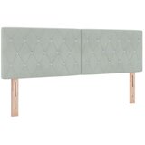  LED krevet za pohranu s madracem Svjetlosiva 140 x 190 cm - Svjetlosiva 140 x 190 cm Kristal s dugmadima | shoptok.hr