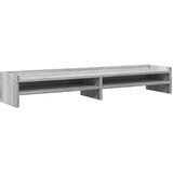  Stalak za monitor siva boja hrasta 100x24x16 cm drveni | Eponuda.ba