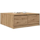 vidaXL stol za kavu s ladicama artisan hrast 100x100x40 cm | shoptok.hr