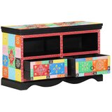 TV ormar s ladicama Šareni 80 x 35 x 50 cm Čvrsto drvo manga | shoptok.hr