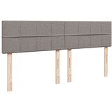 vidaXL Box spring postelja z vzmetnico taupe 200x200 cm blago, (21305168) | Shoptok.si