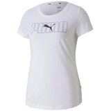 Puma Majice s kratkimi rokavi Rebel Graphic Tee Bela | Shoptok.si