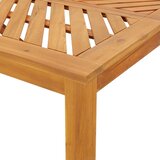  Vrtni set za objed 9 pcs Smeđa Čvrsto drvo akacije | shoptok.hr