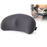 INF Ergonomska spominska blazina za ledveni del avtomobila, polmesečna DarkGrey, (5000326997) | Shoptok.si