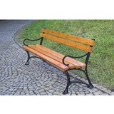 Rojaplast Vrtna klupa od masivnog drveta u prirodnoj boji – | shoptok.hr