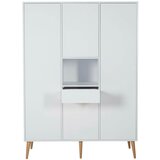 Qu-ax trokrilni ormar cocoon ice white | shoptok.hr