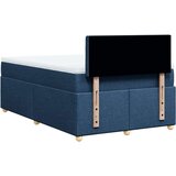 vidaXL Krevet s oprugama i madracem plavi 120 x 190 cm od tkanine | shoptok.hr