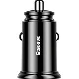 Baseus Circular avtopolnilec z 2 USB-A vhodoma QC 3.0 30W črne barve CCALL-YD01 Cene