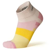 Ženske čarape Run, Roze-žute