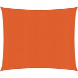 vidaXL Jedro za zaštitu od sunca 160 g/m² narančasto 3 x 3 m HDPE - Narančasta 3 x 3 m 1 | shoptok.hr