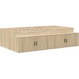  Krevet s ladicama Sonoma hrast 80 cm Konstruirano drvo | shoptok.hr
