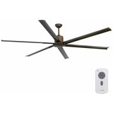 Faro 33462A - Plafonski ventilator ANDROS XL, braon, prečnik 213 cm + daljinski upravljač | Eponuda.com
