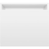  Set stolića za kavu visoki sjaj bijeli 100 x 48 x 40 cm drveni | shoptok.hr
