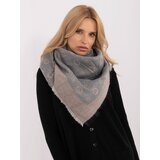 Factory Price Scarf-AT-SZ-1701.61-Grey-Pink | Shoptok.si