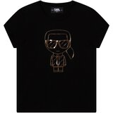 Karl Lagerfeld Majice s kratkimi rokavi - Črna | Shoptok.si