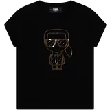 Karl Lagerfeld Majice s kratkimi rokavi - Črna