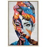  Slika - Liberated Woman 60x90 U prirodnom drvenom okviru | shoptok.hr