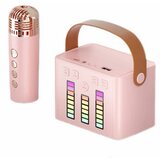  Bluetooth zvucnik Karaoke set sa mikrofonom Q-2, Roze Cene