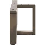 Noge za stolić T-oblika 2 kom prirodni čelik 70x25x(30-31)cm | shoptok.hr