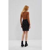 Marisse Printed Pencil Skirt Z-Sc-3620 Black | shoptok.hr