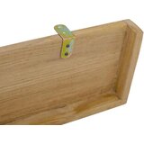  Zidne police 2 kom 90 x 15 x 4 cm od masivne tikovine | shoptok.hr