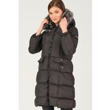 Dewberry Z6706 LADIES COAT-BLACK Cene