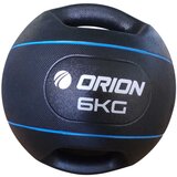 Orion medicinska lopta pro, 6 kg, crna