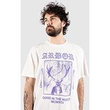 Arbor Stag T-shirt white Cene