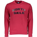 North Sails RED MEN'S ZIP-UP SWEATSHIRT | ePonuda.com