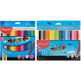 Maped Barvice Color&apos;peps, 24 kosov + flomastri GRATIS, 18 kosov Cene