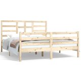  Posteljni okvir iz trdnega lesa 160x200 cm, (20643541) | Shoptok.si