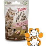Dafiko filled pillows rabbit 40g, poslastice za mačke sa zečetinom | ePonuda.com