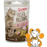 filled pillows rabbit 40g, poslastice za mačke sa zečetinom
