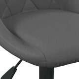  Vrtljivi jedilni stoli 4 kosi temno siv žamet, (20812345) | Shoptok.si