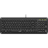 Genius SlimStar Q200, tipkovnica, USB, crna, 31310020406 | shoptok.hr