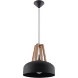 Nice Lamps Črno-bež viseča svetilka Olla Cene