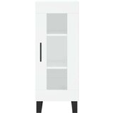  Visoka komoda bijeli 34 5x34x180 cm od konstruiranog drva | shoptok.hr